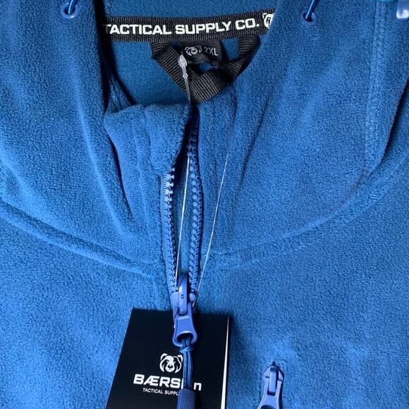 NWT Baerskin Petrol Blue Size 2X Full Zip Jacket - Picture 3 of 12